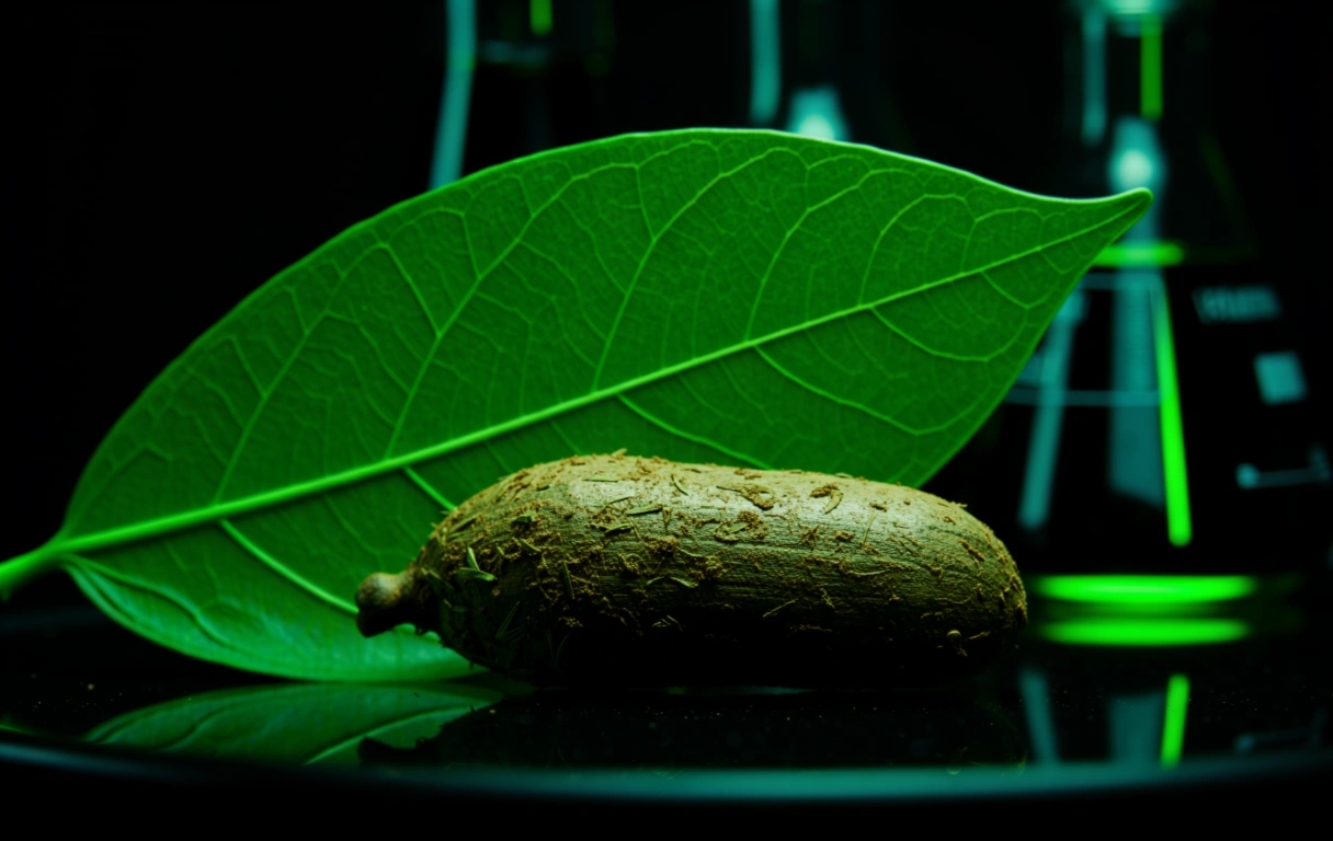 Botanical precision background
